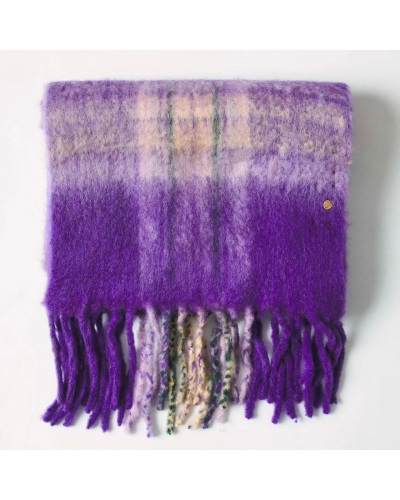 SCARF Purple Peach Antik Batik - 1