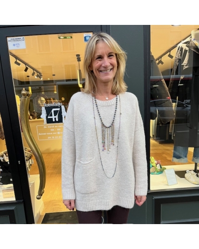 Pull RUBIS Nacre Maevy - 1