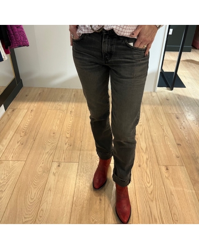 BELLVIEW Slim Straight Blk Moussy - 4