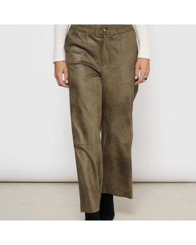 BOBYVEGAN SuedKaki Maevy - 1