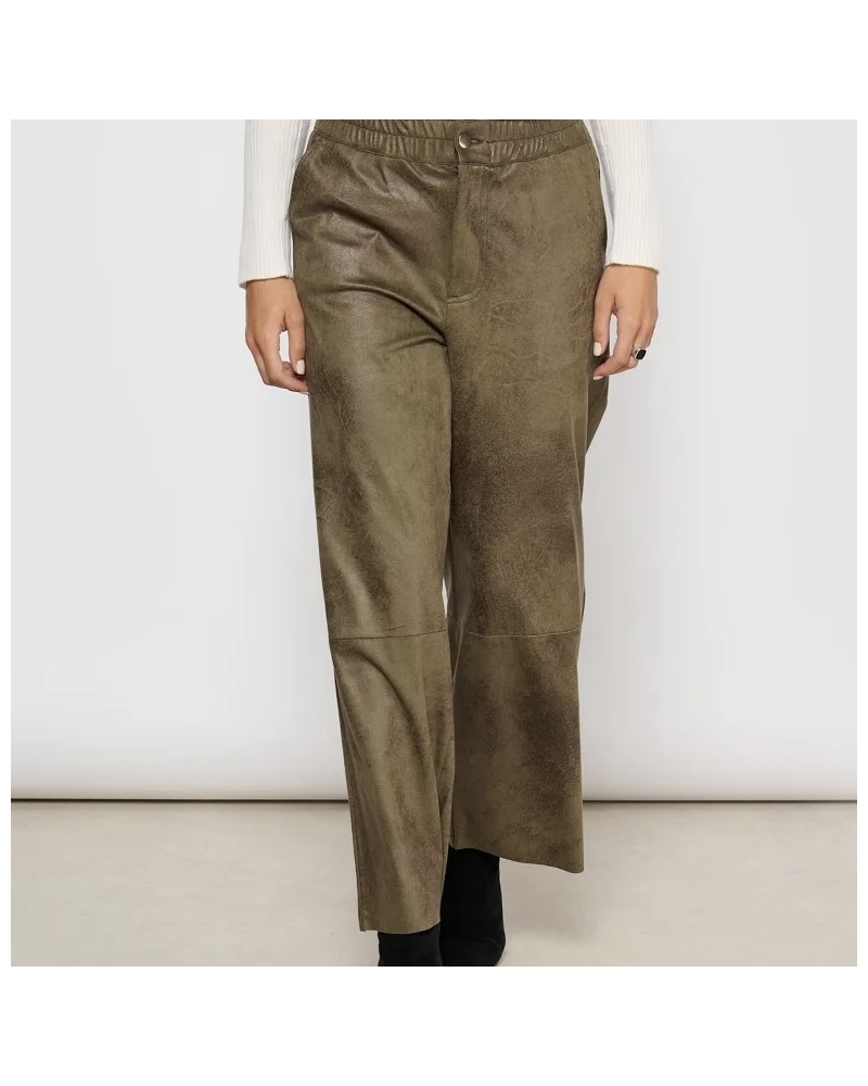 BOBYVEGAN SuedKaki Maevy - 1