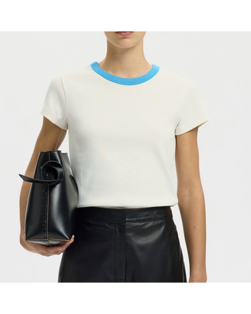 TSHIRT Blanc Aqua Selected - 1