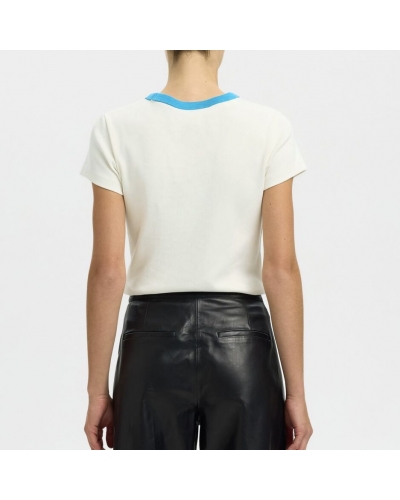 TSHIRT Blanc Aqua Selected - 2