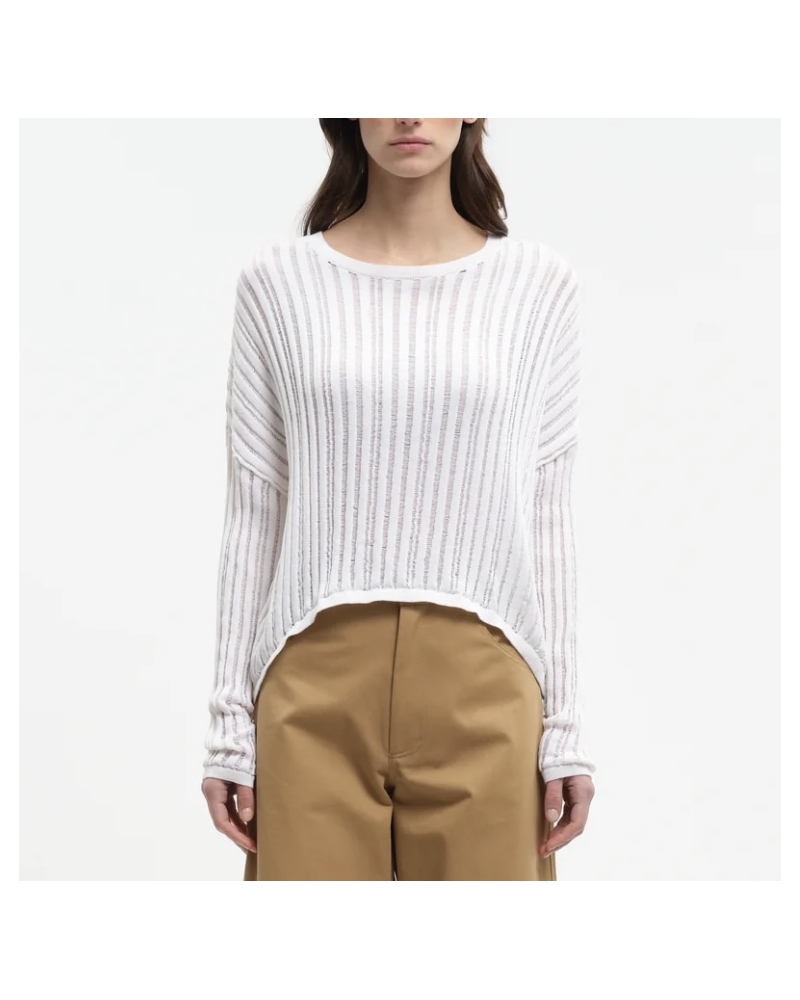 Pull JUDY White Margaux Lonnberg - 1