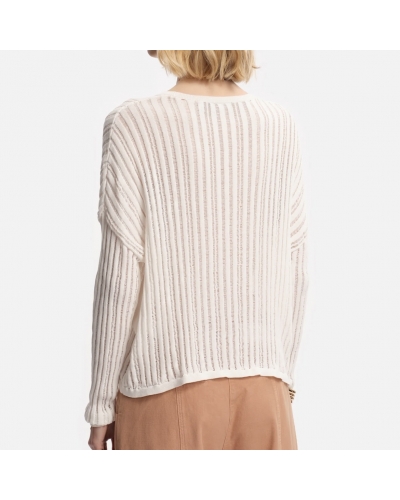 Pull JUDY White Margaux Lonnberg - 4