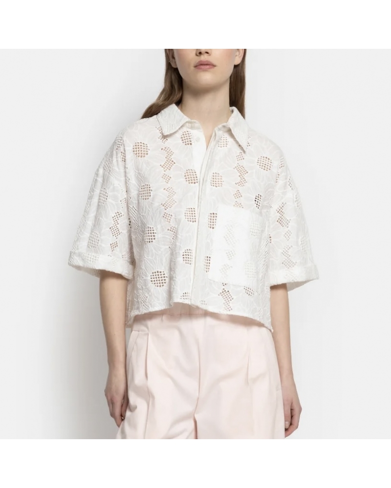 Chemise NUTS White AME ANTWERP - 1