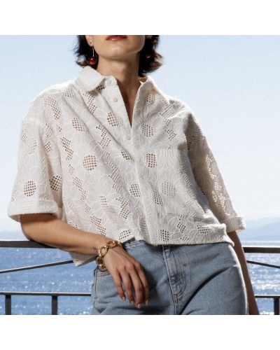 Chemise NUTS White AME ANTWERP - 3