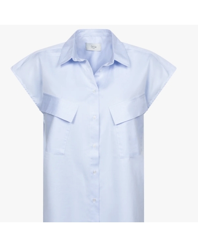 Chemise NISRINE Light Blue AME ANTWERP - 3