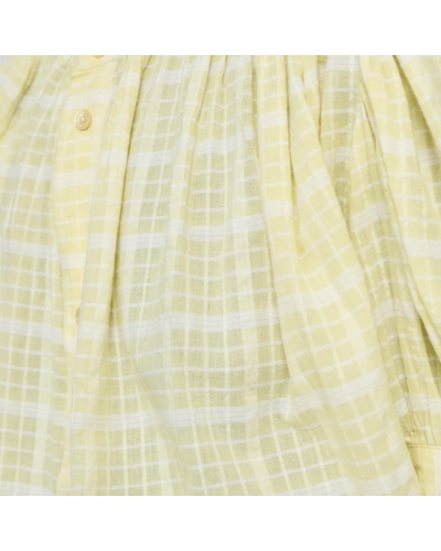 AJMER Yellow Checks Laurence Bras - 3