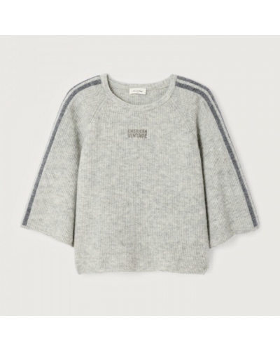 Pull VITOW Gris AMERICAN VINTAGE - 1