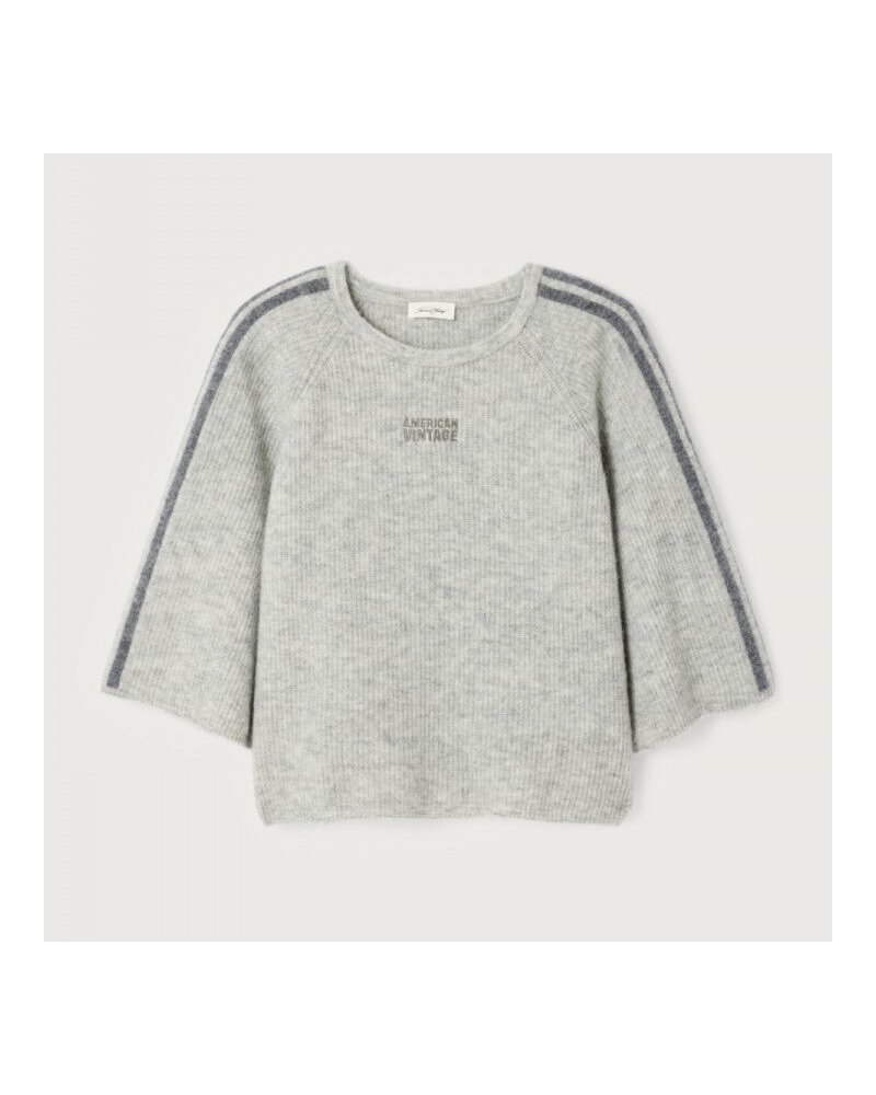 Pull VITOW Gris AMERICAN VINTAGE - 1