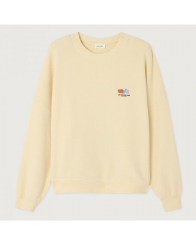 Sweat ATUBAY Ecru AMERICAN VINTAGE - 2
