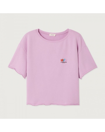 T-shirt ATUBAY Orchidée AMERICAN VINTAGE - 1