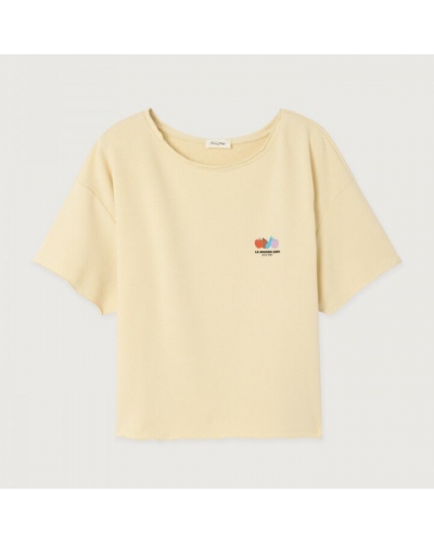 T-shirt ATUBAY Ecru AMERICAN VINTAGE - 2