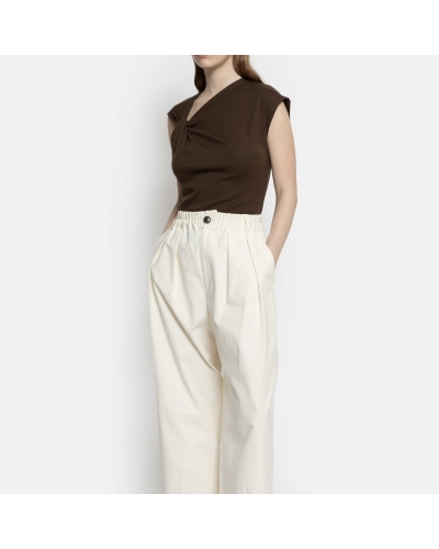 T-Shirt NURCIA Brown AME ANTWERP - 3