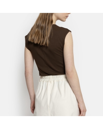 T-Shirt NURCIA Brown AME ANTWERP - 4