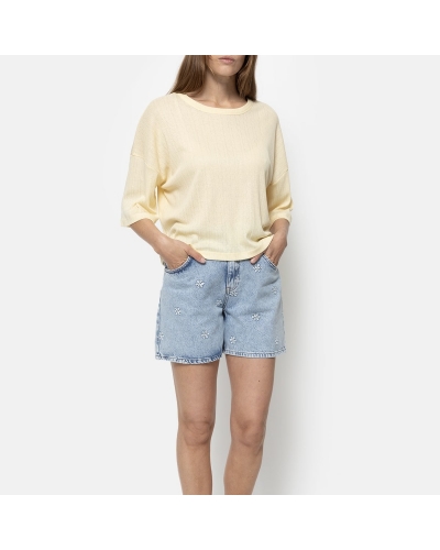T-Shirt KLAXON Yellow AME ANTWERP - 2