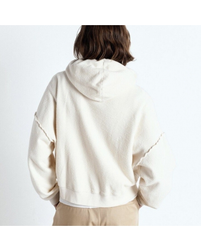 BOBY Sweat Zip Ecru AMERICAN VINTAGE - 2