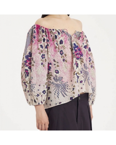 AMIA Blouse Pink Antik Batik - 2