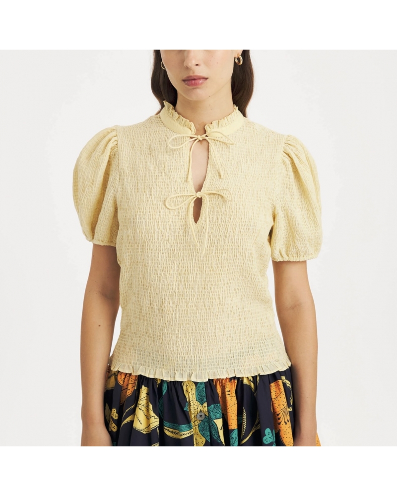 ANGELA SMOCK Peach Antik Batik - 1