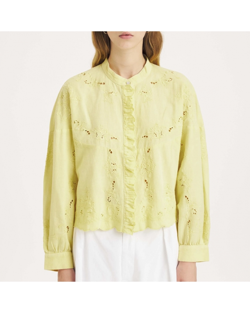 FANIE Blouse yellow Antik Batik - 1