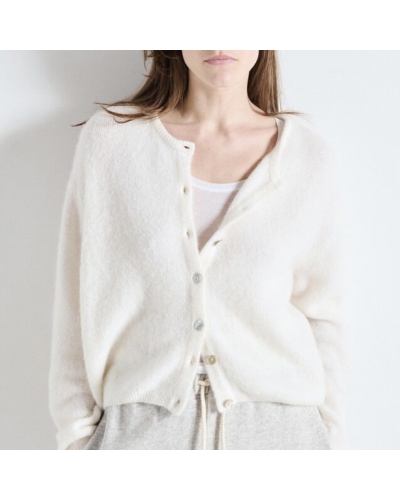 Gilet VITOW Blanc AMERICAN VINTAGE - 1