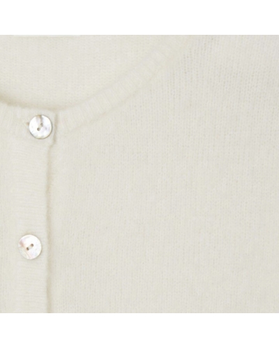 Gilet VITOW Blanc AMERICAN VINTAGE - 5