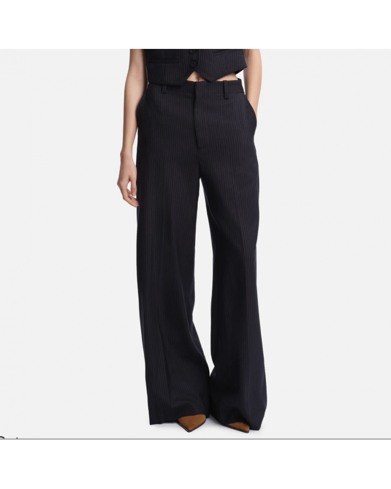 Pantalon NEIL Navy stripes Margaux Lonnberg - 1