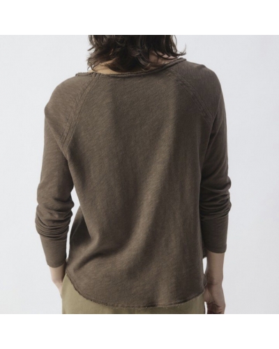 T-shirt SONOMA ML Châtaignier AMERICAN VINTAGE - 2