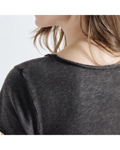 T-shirt SONOMA MC Noir AMERICAN VINTAGE - 3