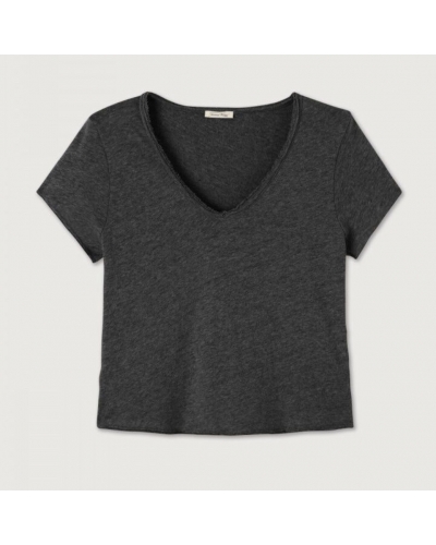 T-shirt SONOMA MC Noir AMERICAN VINTAGE - 4