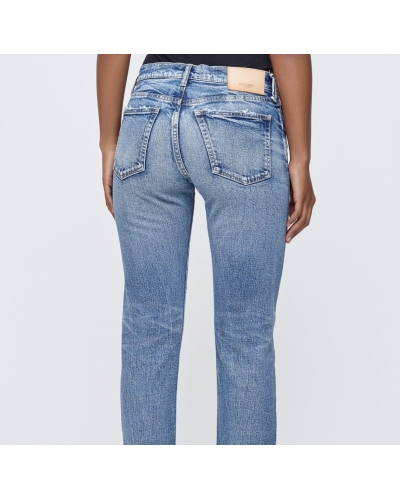 LINDEN Slim straight Moussy - 2