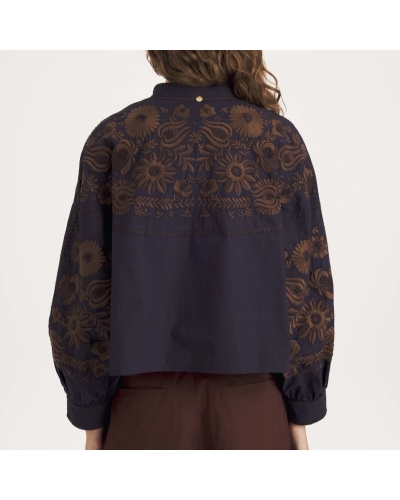 Blouse MATIAS Navy Antik Batik - 3
