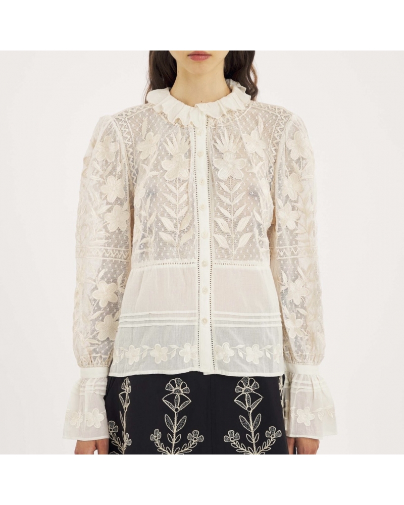 Blouse CARIOCA Cream Antik Batik - 1