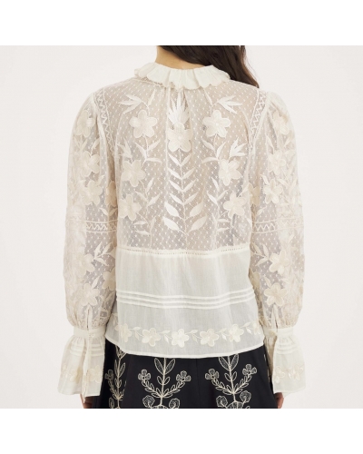 Blouse CARIOCA Cream Antik Batik - 3