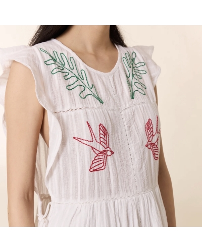 Robe ROOM brodée LEON & HARPER - 5