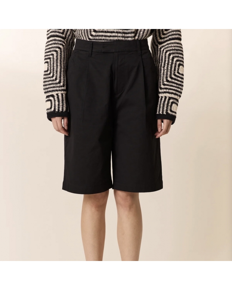 Bermuda QUETI Black LEON & HARPER - 1