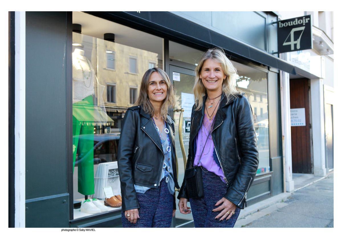 Pauline et Cécile, créatrices de la boutique le Boudoir 47